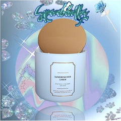 SUN-DRENCHED LINEN 3-Wick Candle 14.5 oz US Seller