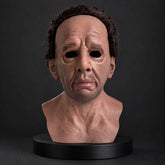 Middle-Aged Balding Gentleman Silicone Mask with Melancholy Expression