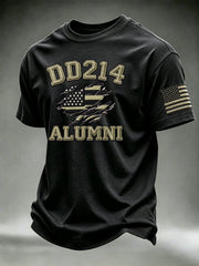 Men's Veteran Pride DD-214 Printed T-shirt