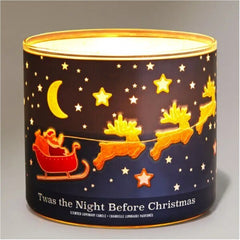 Twas the Night Before Christmas 3-Wick Candle