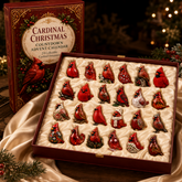 Last 50 pcs⏰ High-quality model✨Cardinal Christmas 24-Day Countdown Calendar – Limited Anniversary Edition