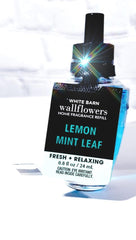 Lemon Mint Leaf Room Wallflower Plug & Bulb Set of 3