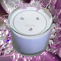 Black Cherry Fruit Pop 3 wick Candle - Essential Oils 14.5 oz