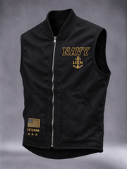 Men's Veteran Pride Printed Vest