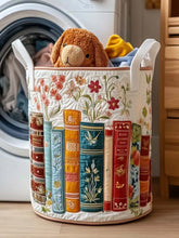 FICTION ESCAPE Quilted Laundry Basket