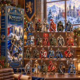 Knights of the Realm 2026 – 24-Day Medieval Legends Countdown Calendar with 24 Unique Knight Miniatures, Fantasy Collectible Gift for Medieval & Knight Lovers