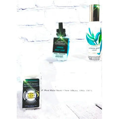 Lemon Mint Leaf Room Wallflower Plug & Bulb Set of 3