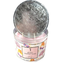 Berry Waffle Cone 3 Wick Candle US Seller