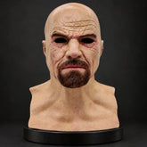 Iconic Theatrical Scholar Silicone Mask with Goatee Beard
