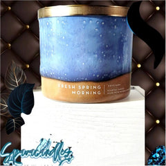 fresh spring morning 3 Wick Candle White Barn