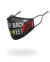 ADULT BACK IT UP FORM FITTING FACE MASK
