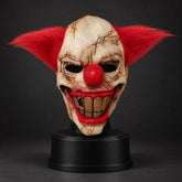 Red-Nosed Carnival Clown Silicone Mask