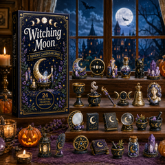 Witching Moon Advent Calendar 2026 – 24 Days of Celestial Miniatures, Mystical Moon Collectibles & Magical Gifts for Witchy Decor Lovers