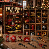 Firefighter Gear Advent Calendar 2026 - 24-Day Festive Countdown, Acrylic Charms Blind Box