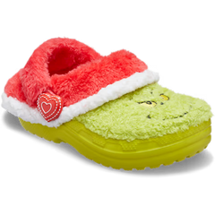 CROCS Grinch Classic Lined Clog Kids Sandals