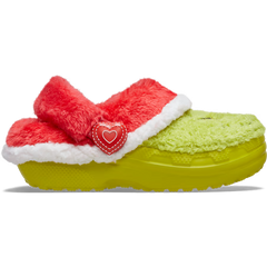 CROCS Grinch Classic Lined Clog Kids Sandals