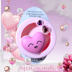 Valentine pink smiley Scentportable & Coconut cotton refill