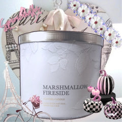 Marshmallow Fireside 3 Wick Candle