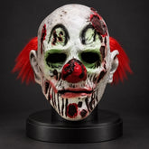 Grinning Skull Clown Silicone Full-Head Mask
