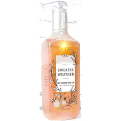 Sweater Weather Hand Soap & Foaming Hand Sanitizer Set of 2