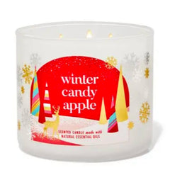 WINTER CANDY APPLE 3-Wick Candle-Limited to 4 pcs per person