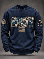 Men's U.S. Veterans Printed Sweatshirt