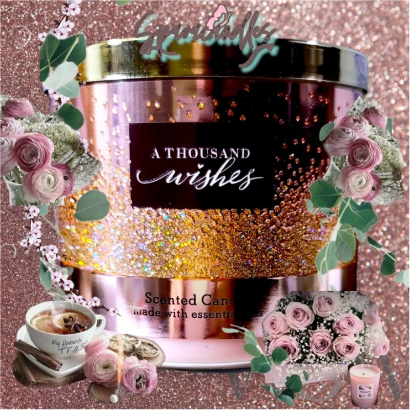 A Thousand Wishes 3 Wick Candle 14.5 oz.