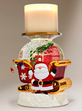 Santa Sleigh Globe