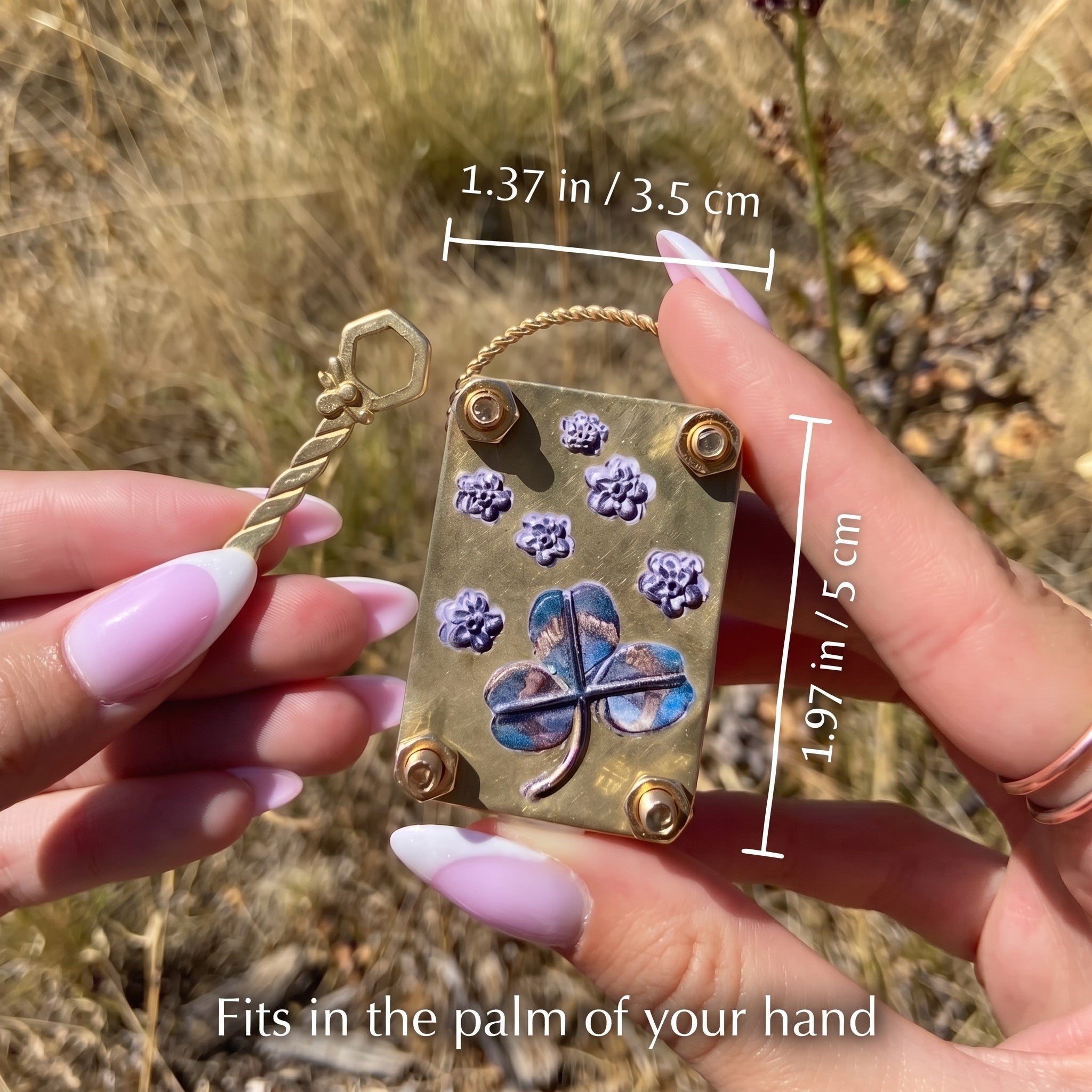 🌸 Micro Flower Press — Pocket-Sized Flower Press for Petals & Keepsakes