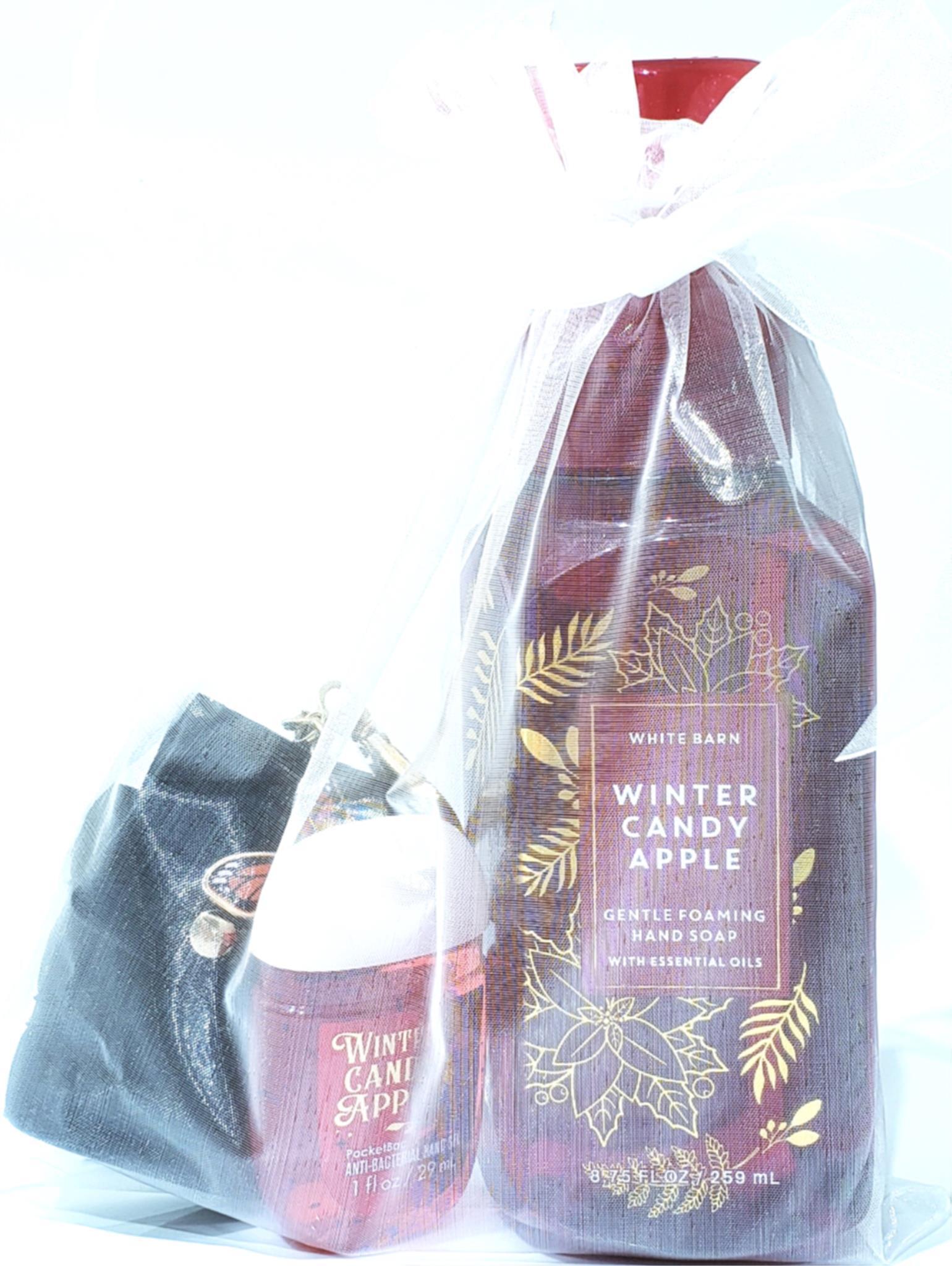 Winter Candy Apple Hand Soap,PocketBac. PocketBac Holder