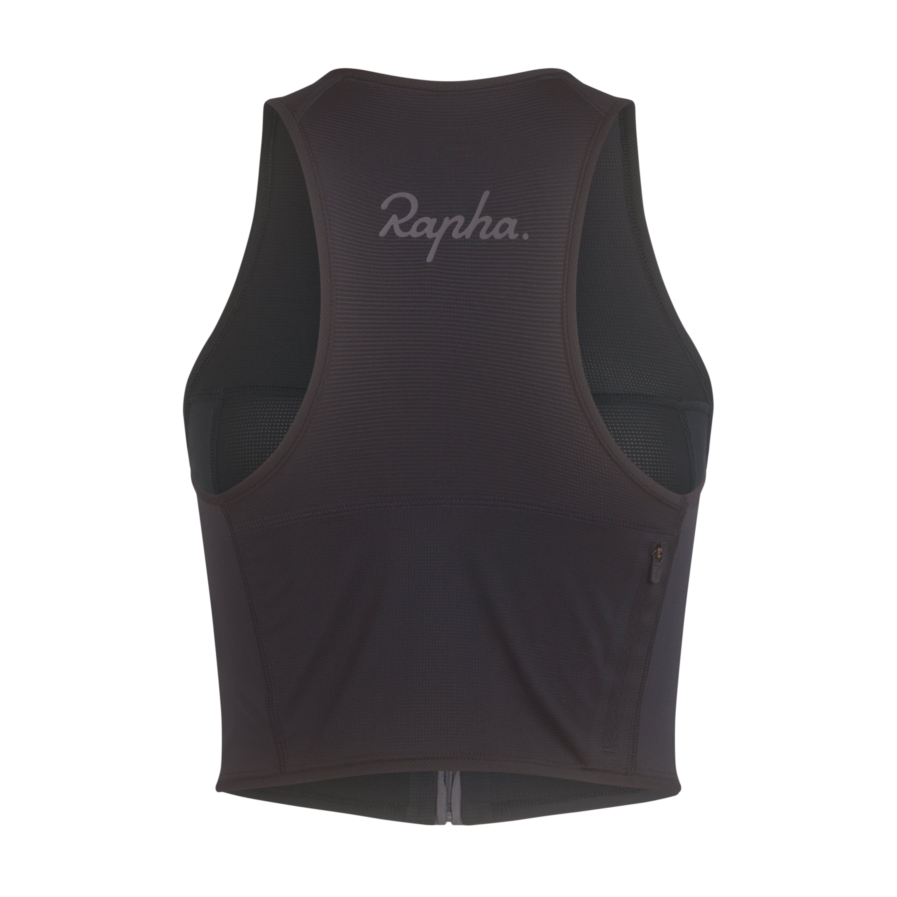 Women's Cropped Zip Tank