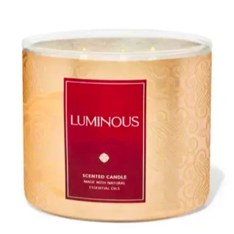 Luminous 3-Wick Candle