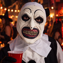 Art the Clown Classic Terrifier Silicone Horror Mask