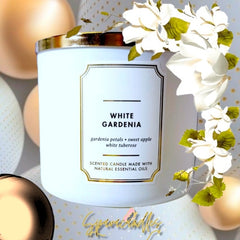 Rainforest Gardenia 3 Wick Candle