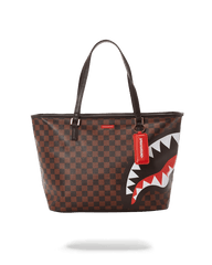 CHECKS IN CAMOFLAUGE TOTE