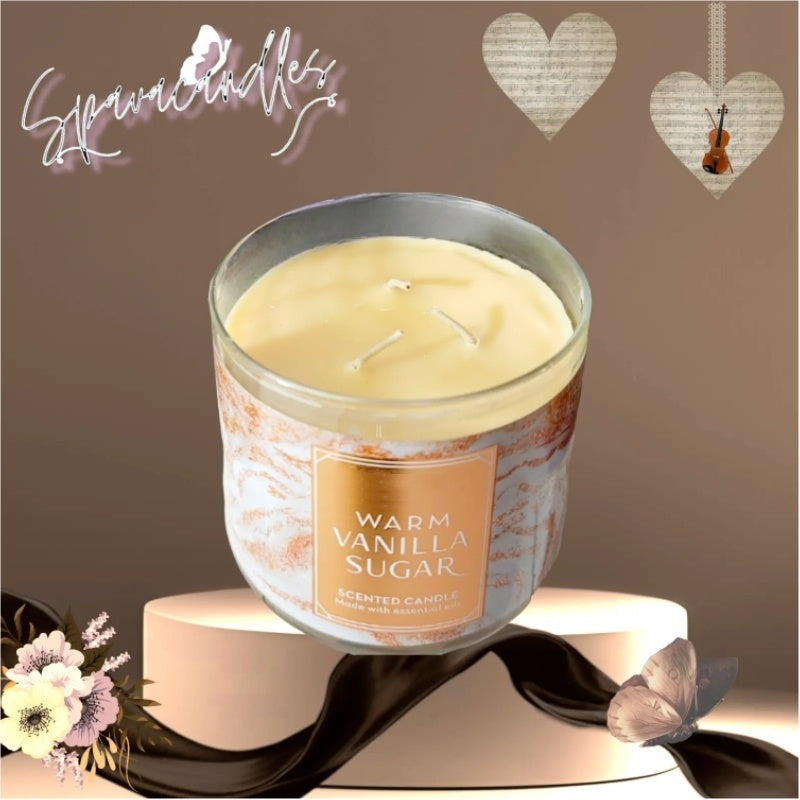 Warm Vanilla Sugar 3 Wick Candle