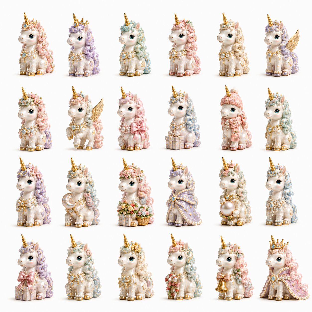 24-Day Unicorn Advent Calendar | Countdown Blind Box Gift