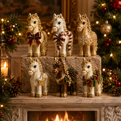 24-Day Advent Calendar Blind Box | Elegant Equestrian Figurines Gift