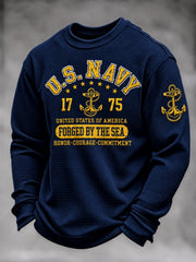 Men's Veterans Day Print Casual Top