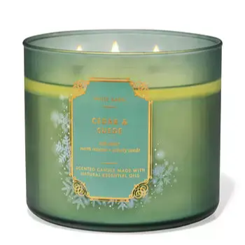 Cedar & Suede 3-Wick Candle
