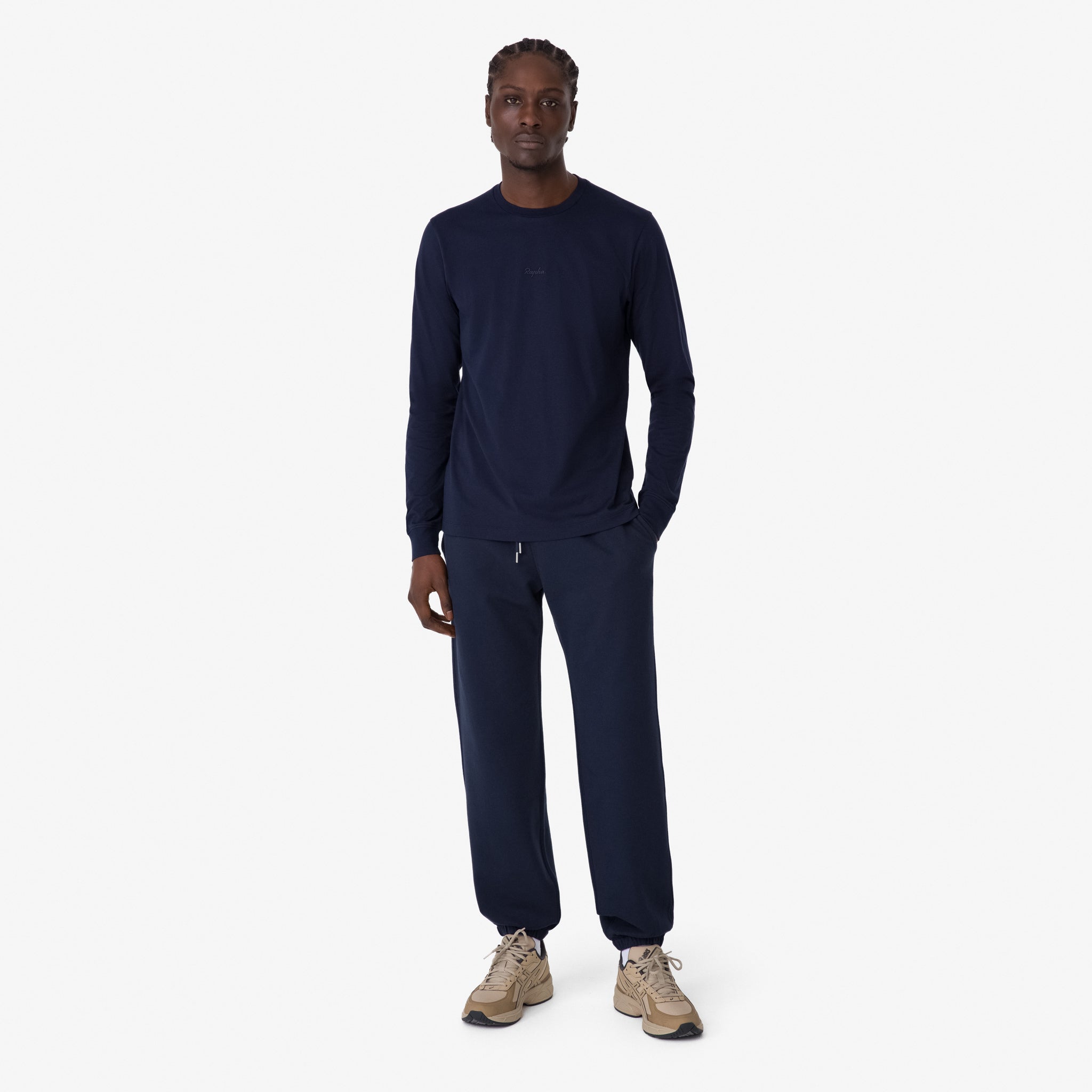 Men's Long Sleeve Cotton T-Shirt