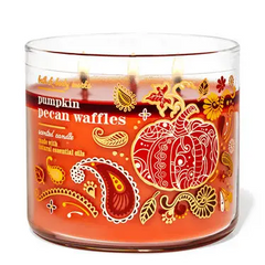 PUMPKIN PECAN WAFFLES3-Wick Candle