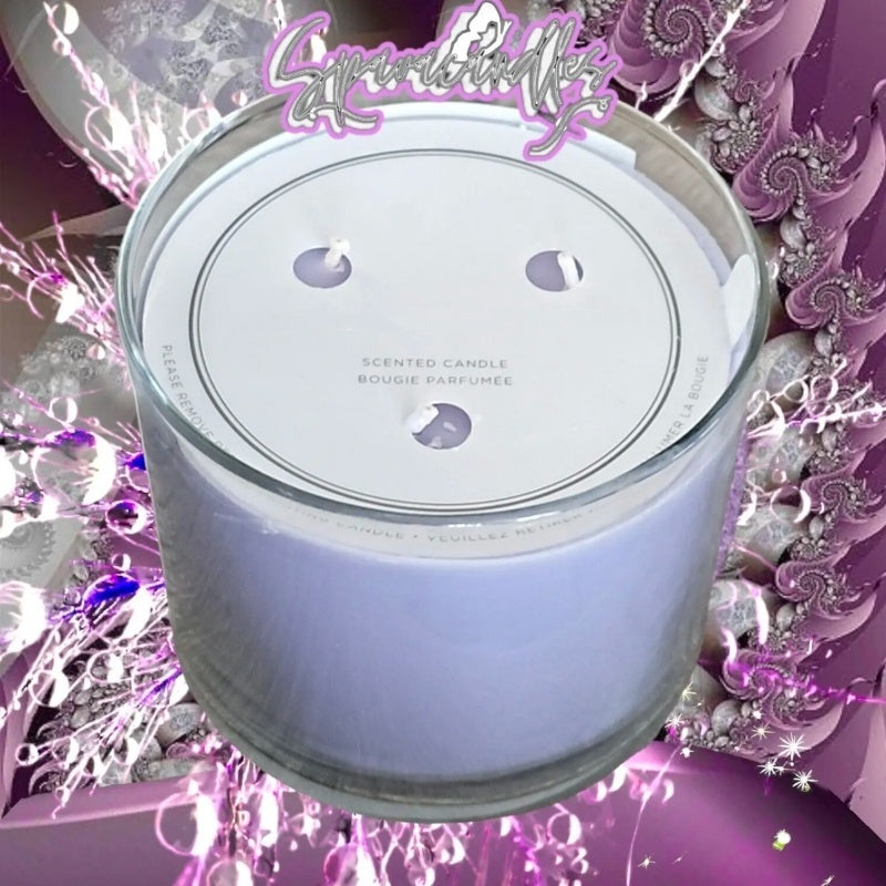 Black Cherry Fruit Pop 3 wick Candle - Essential Oils 14.5 oz