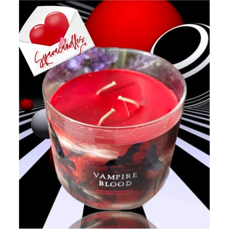 Vampire Blood 3 Wick Candle
