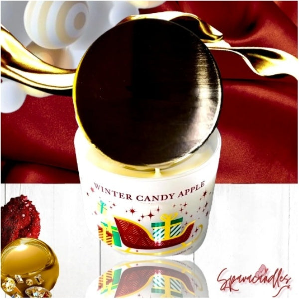 Winter candy Apple 3 Wick Candle