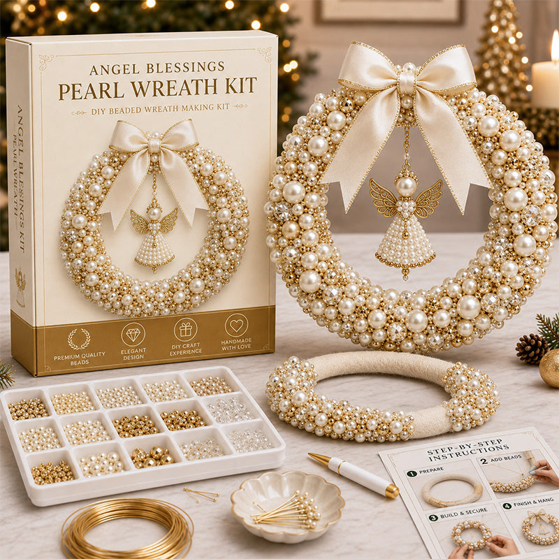 🎄Christmas Wreath Craft Kit – Make a Holiday Keepsake