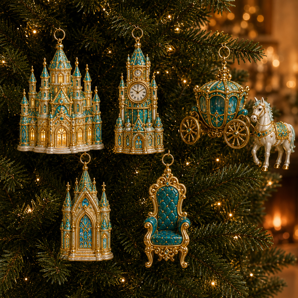 ✨2026 Royal Christmas Palace Luxury Countdown Gift Set