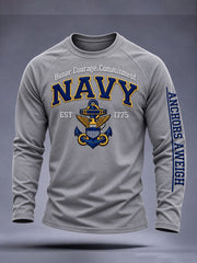 Men's U.S. Veterans Day Print Raglan T-Shirt