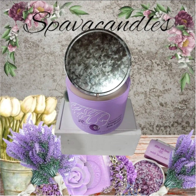 Wildberry Jam Doughnut 3 Wick Candle