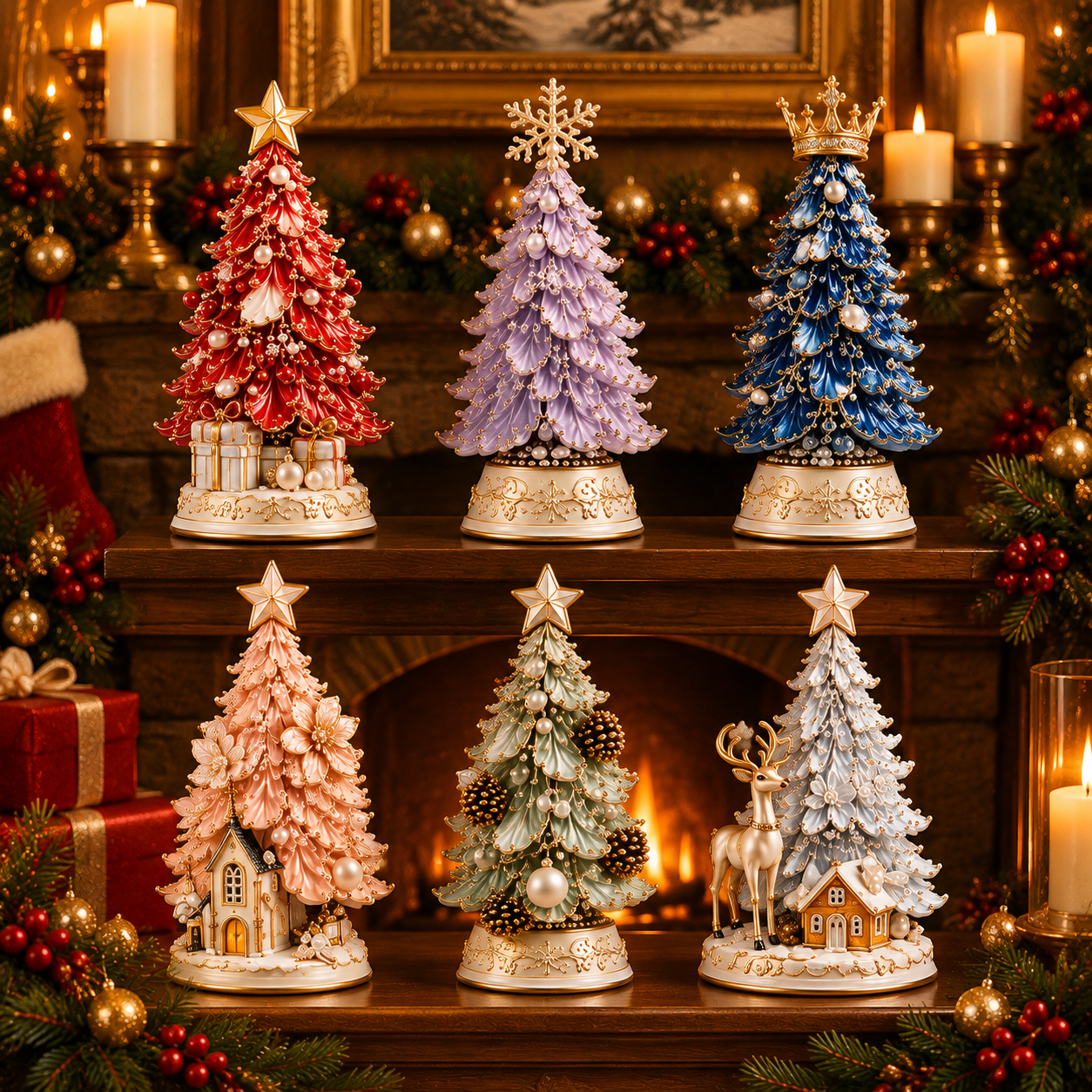 24-Day Christmas Tree Advent Calendar | Countdown Blind Box Gift